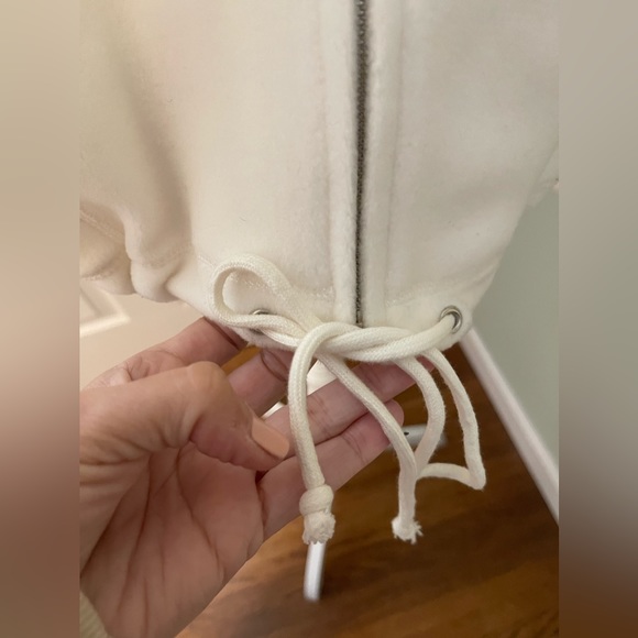 ANN TAYLOR PLUSH ZIPPER UP JACKET - Picture 4 of 7